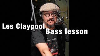 Les Claypool - Primus - Bass lesson - Over the electric Grapevine