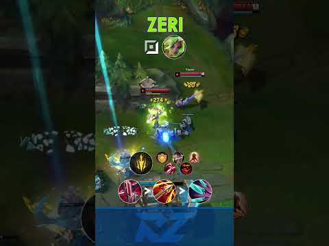 Defts New Sleeper OP Zeri Build For Season 13 #shorts #leagueoflegends