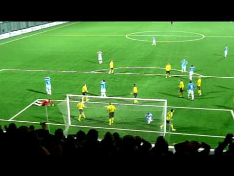 FC Zwolle - VVV-Venlo, corner op Botteghin (06-02-'09)