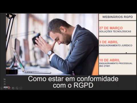 RGPD — Enquadramento Processual e a ISO 27001 Webinar INFOS