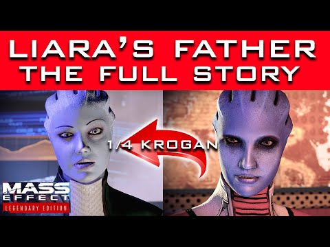 LIARA'S 1/4 KROGAN?! - The Full Story Of Liara's Father, Matriarch Aethyta