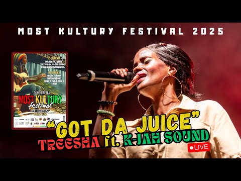 Treesha ft. K-Jah Sound - GOT DA JUICE (Most Kultury Festiwal 2025) #reggae #festival #treesha