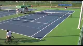 preview picture of video '2012 Pensacola Wheelchair Open Semi Houdet def Peifer (set 3)'