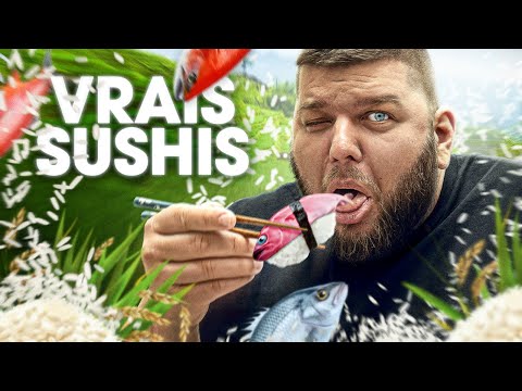Vous n'auriez JAMAIS mangé des vrais sushis
