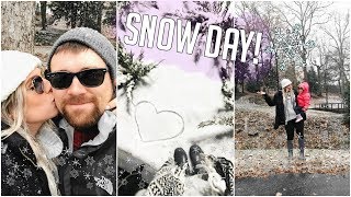 25 year old sees SNOW for the FIRST TIME! | VLOGMAS DAYS 8 & 9