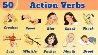 50 Advanced English Action Verbs with Meanings and Sentences