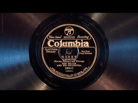 Honey • Ben Selvin and His Orchestra (Victrola Credenza)