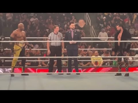 Seth Rollins vs Bobby Lashley Full Match - WWE Raw