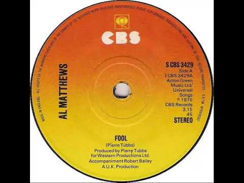 UK New Entry 1975 (202) Al Matthews - Fool