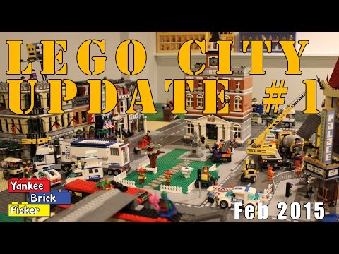 Lego City Layout Update #1 Feb 2015