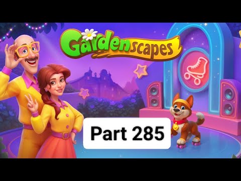 Gardenscapes New Area Part 285 (longplays)(story and gameplay)(new maps)