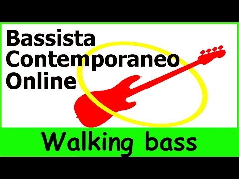 Bassista Contemporaneo 2 (lez.40e) - Walking bass super veloce!