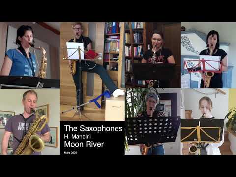 The Saxophones -  Moon River