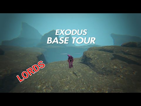 Exodus base tour Lost Island mushroom cave #LORDS
