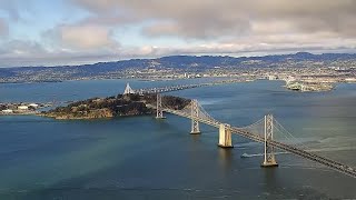 Timelapse: Salesforce Tower Camera View Of Bay Bridge, East Bay