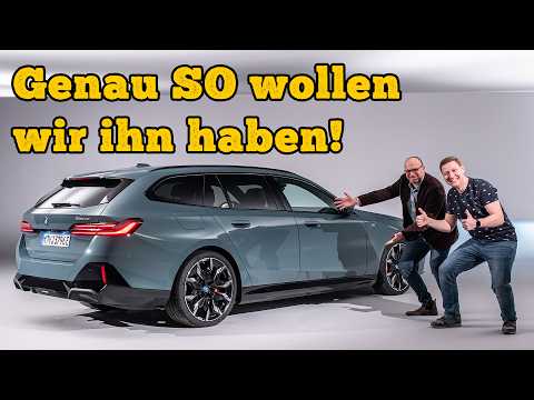 Lasst uns träumen! Der neue 2024 BMW 5er Touring (G61)  Premiere, Sitzprobe, kein Test