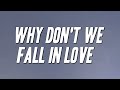 Amerie Why Don T We Fall In Love Lyrics