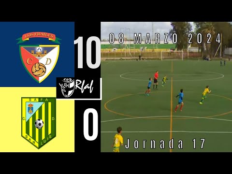 C.D. Los Frailes A. vs SAFA San Luis. 08.03.2024  (jornada 17) Partido completo
