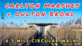 Broad & Marshes - 6.5 mile walk. ( Unofficial route ) Lowestoft, Suffolk, U.K.
