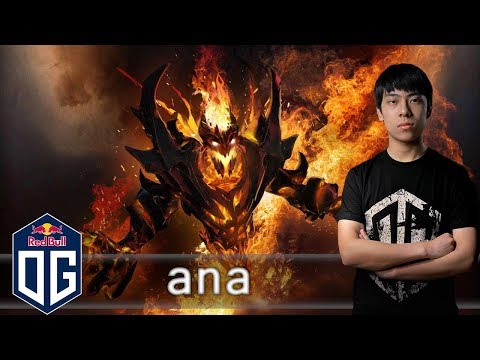 OG.ana Shadow Fiend Gameplay - Unranked Match - OG Dota 2.