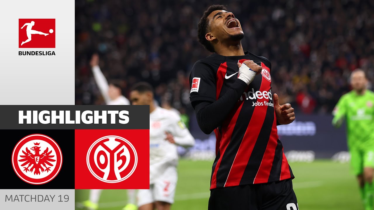 Eintracht Frankfurt vs FSV Mainz 05 highlights