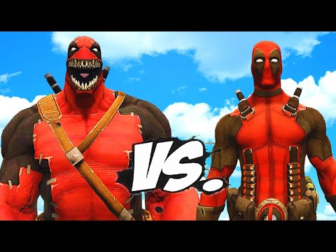VENOMPOOL VS DEADPOOL - EPIC BATTLE