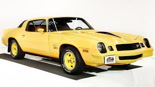 Video Thumbnail for 1978 Chevrolet Camaro Z28