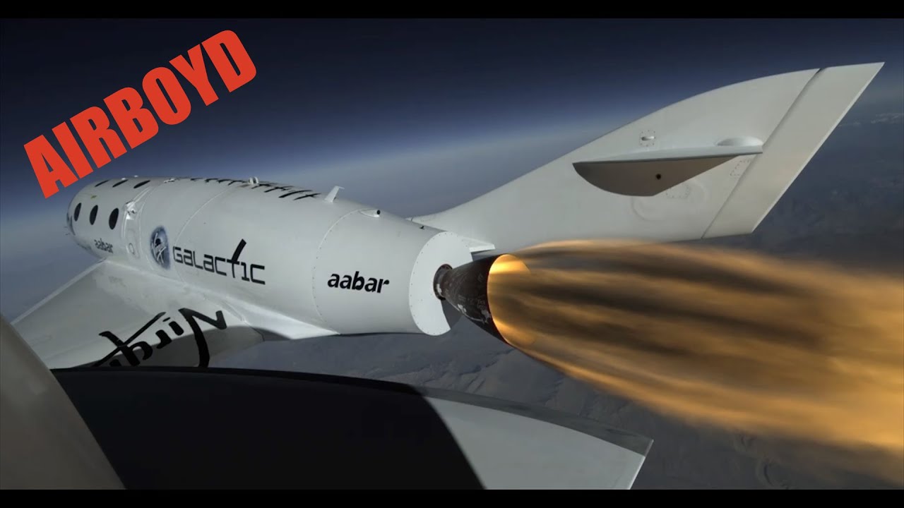 Virgin Galactic SpaceShipTwo First Powered Flight - YouTube