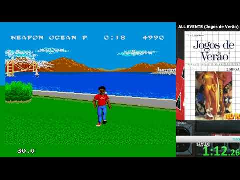 California Games SMS - Speedrun 3min 1sec