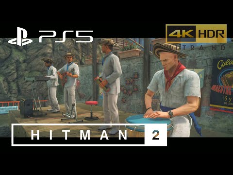 Hitman 2 Heart of Stone - Find missing musicians - Three-Headed Serpent Mission 4K UHD