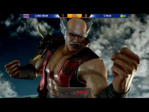 IESF 2018_Tekken 7_Group B_Lord Bear(Thailand) vs Cyrox(Sweden)