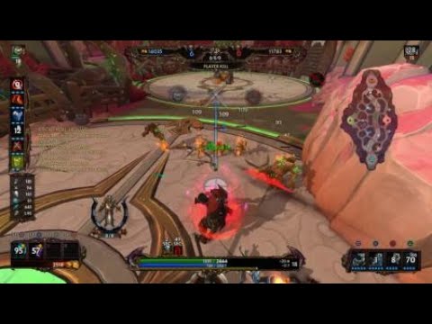 SMITE duel Osiris vs Medusa