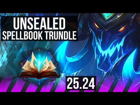 TRUNDLE & Cassiopeia vs CHO'GATH & Senna (SUP) | Unsealed Spellbook | NA Master | 25.24