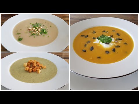 Creamy Soup Recipe - 3 Delicious Ways