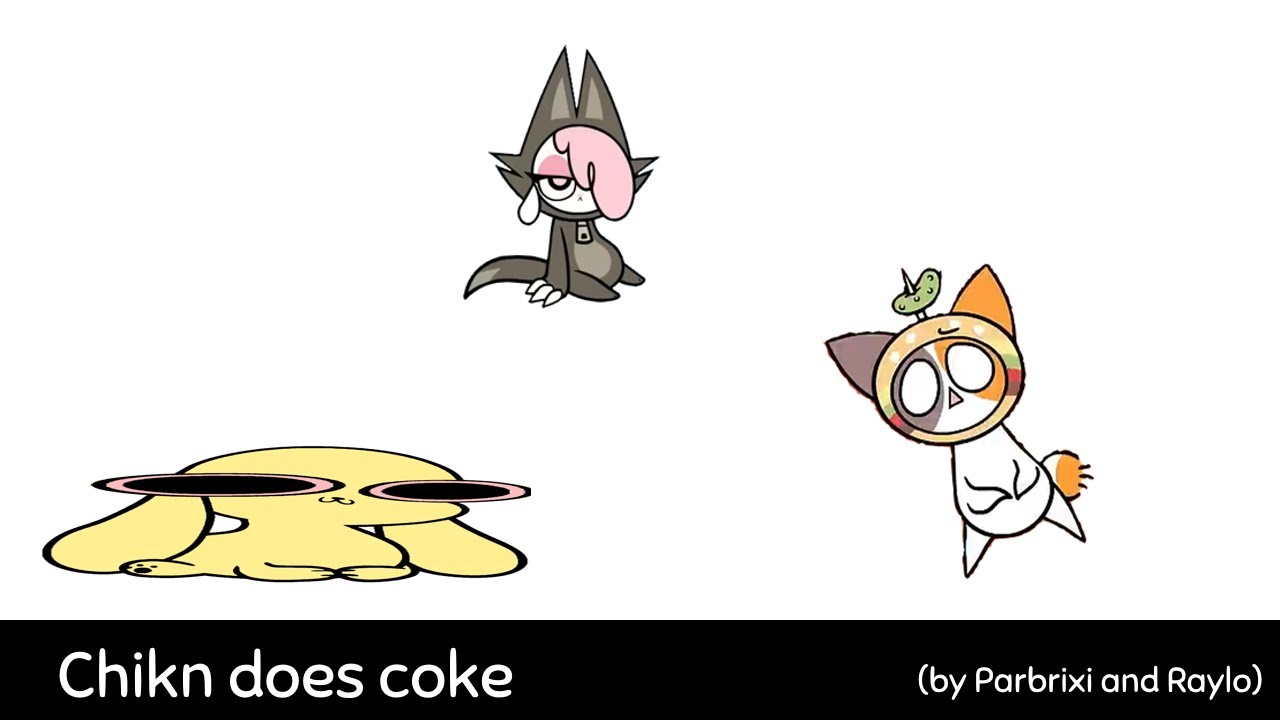 Chikn does coke!!! (Chikn Nuggit comic)