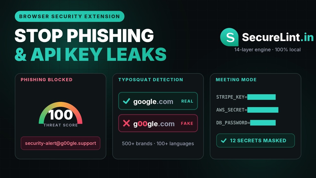SecureLint demo video thumbnail