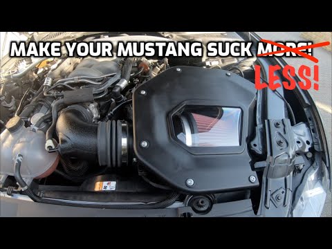 2018 Roush Cold Air Intake install on the 2018 Mustang GT