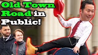 OLD TOWN ROAD remix- Lil Nas X, Billy ray cyrus - DANCE IN PUBLIC!!