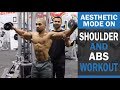 AESTHETIC MODE ON Shoulder and Abs Workout! DAY 3 (Hindi / Punjabi)