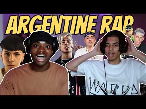 MY FRIEND REACTS TO ARGENTINE RAP FOR THE FIRST TIME ! (SPANISH SUBTITLES)