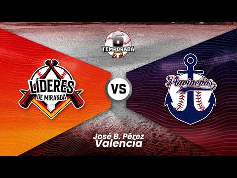 Líderes de Miranda vs. Marineros de Carabobo | Estadio José Bernardo Pérez | LMBP (20/05/26).