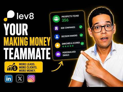Lev8 AI Review: The AI Tool to Find Clients & Make More Money