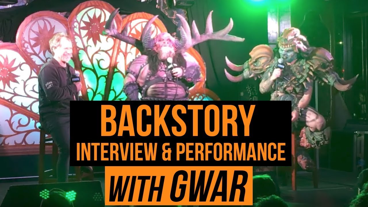 BackStory Presents: GWAR Live from Brooklyn Bazaar - YouTube