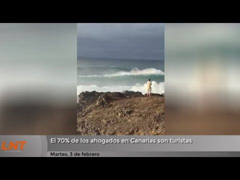 El 70% de los ahogados en Canarias son turistas