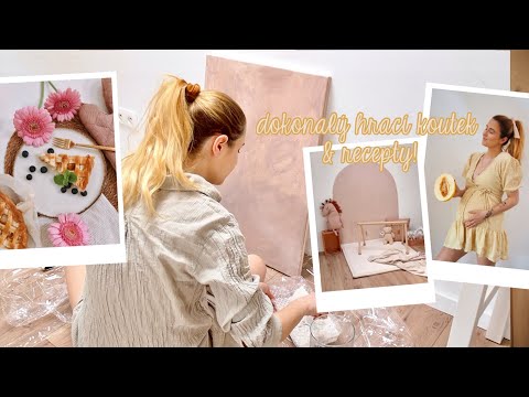 VLOG | Hrací koutek pro miminko, výbornej koláč & krásný počasí