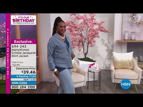 MarlaWynne Crinkle Jacquard Shirt Jacket