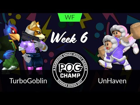 Pog Champ Summer Series #6 Melee - WF - TurboGoblin (Fox, Falco) vs UnHaven (Ice Climbers)