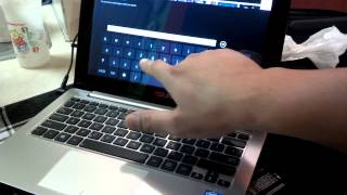 Video thumbnail for Asus Vivobook X202e 11.6" inches playing with screen by korguenkomodo