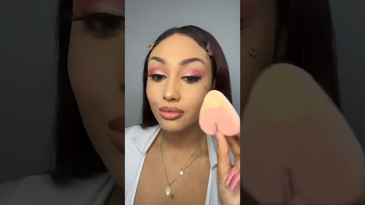 Timelapse step by step makeup tutorial #stepbystep #cosmetics