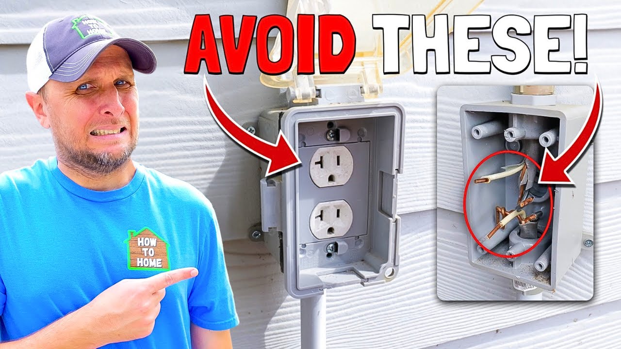 Dangerous Mistakes DIYers Miss When Installing Outdoor Outlets!